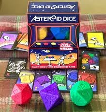 Asteroid Dice - Kickstarter Arcade Edition